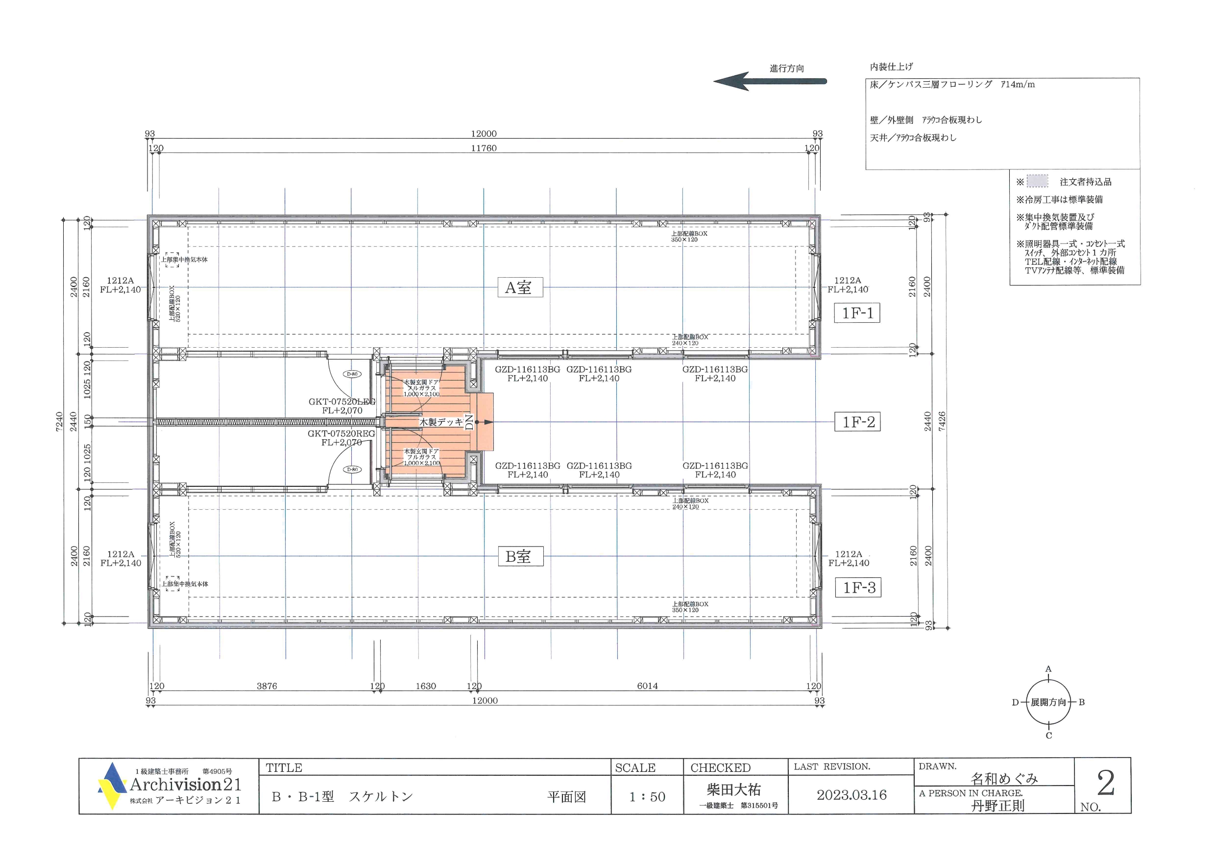 BB-1　スケルトン